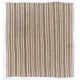 Handwoven Vintage Anatolian Kilim (Flat-weave) with Vertical Bands, 100% Wool. 6.2 x 6.7 Ft (187 x 203 cm)