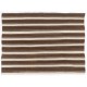 Handwoven Vintage Anatolian Kilim Made of Natural Undyed Organic Wool, Ivory & Brown Color Rug. 6.3 x 7.9 Ft (190 x 240 cm)