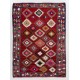 Gorgeous Vintage Handmade Kilim from Turkey, Geometric Pattern Rug. 6.3 x 8.6 Ft (190 x 260 cm)