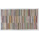 Lovely Multicolored Striped Double Sided Kilim, Vintage Handwoven Rag Rug. 6.3 x 11.4 Ft (190 x 345 cm)