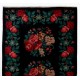 Bessarabian Vintage Hand-Woven Moldovian Wool Kilim, Unique Floral Pattern 50 years old Kilim Rug. 6.3 x 11.8 Ft (191 x 358 cm)
