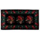 Bessarabian Vintage Hand-Woven Moldovian Wool Kilim, Unique Floral Pattern 50 years old Kilim Rug. 6.3 x 11.8 Ft (191 x 358 cm)