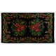 Bessarabian Vintage Hand-Woven Moldovian Wool Kilim, Unique Floral Pattern 50 years old Kilim Rug. 6.4 x 11 Ft (193 x 334 cm)