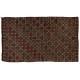 Multicolored Turkish Jajim Kilim, Vintage Flat Weave Floor Covering Made of Wool. 6.4 x 9.4 Ft (195 x 285 cm)