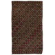 Multicolored Turkish Jajim Kilim, Vintage Flat Weave Floor Covering Made of Wool. 6.4 x 9.4 Ft (195 x 285 cm)