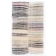 Vintage Striped Kilim (Reversible) for Home & Office, Handwoven Turkish Rug. 6.4 x 10.2 Ft (195 x 308 cm)
