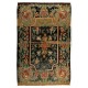 Bessarabian Hand-Woven Floral Pattern Moldovian Kilim, One-of-a-Kind 100% Sheep Wool Vintage Rug. 6.7 x 10.3 Ft (203 x 313 cm)