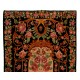 Bessarabian Hand-Woven Floral Pattern Moldovian Kilim, One-of-a-Kind 100% Sheep Wool Vintage Rug. 6.7 x 11 Ft (203 x 333 cm)