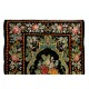 Bessarabian Hand-Woven Floral Pattern Moldovian Kilim, One-of-a-Kind 100% Sheep Wool Vintage Rug. 6.7 x 8.9 Ft (204 x 271 cm)