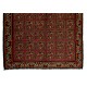 Bessarabian Hand-Woven Floral Pattern Moldovian Kilim, One-of-a-Kind 100% Sheep Wool Vintage Rug. 6.7 x 9 Ft (204 x 273 cm)