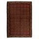 Bessarabian Hand-Woven Floral Pattern Moldovian Kilim, One-of-a-Kind 100% Sheep Wool Vintage Rug. 6.7 x 9 Ft (204 x 273 cm)