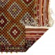 Nomadic Central Anatolian Jijim Kilim, Flat Weave Wool Rug. 6.7 x 11 Ft (204 x 337 cm)