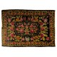 Bessarabian Hand-Woven Floral Pattern Moldovian Kilim, One-of-a-Kind 100% Sheep Wool Vintage Rug. 6.8 x 9.3 Ft (205 x 282 cm)