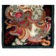 Decorative Bessarabian Hand-Woven Floral Pattern Moldovian Kilim, One-of-a-Kind Vintage Wool Rug. 6.9 x 11.5 Ft (210 x 350 cm)