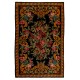 Bessarabian Hand-Woven Floral Pattern Moldovian Kilim, One-of-a-Kind 100% Sheep Wool Vintage Rug. 7.3 x 10.9 Ft (220 x 330 cm)