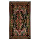 Bessarabian Hand-Woven Floral Pattern Moldovian Kilim, One-of-a-Kind 100% Sheep Wool Vintage Rug. 7.7 x 12.6 Ft (233 x 382 cm)