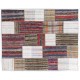 Turkish Patchwork Kilim Rug from Turkey, Custom Options Available. 8 x 10 Ft (245 x 305 cm)