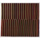 Large Vintage Nomadic Turkish Kilim "Flat-Weave", Striped Handmade Wool Rug (Reversible). 9.7 x 11 Ft (295 x 335 cm)