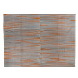 Contemporary Turkish Double Sided Kilim Rug, New Handmade Wool Kilim for Modern Interiors. 9.9 x 16.7 Ft (300 x 506 cm)