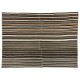Large Vintage Nomadic Turkish Kilim "Flat-Weave", Striped Handmade Wool Rug (Reversible). 10.9 x 14.8 Ft (330 x 450 cm)