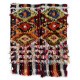 Handmade 1970s Turkish Kilim with Colorful Poms. Bed, Floor, Sofa Cover. 3 x 3.3 Ft (91 x 100 cm)