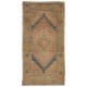 Traditional Hand-Knotted Turkish Village Rug Made of Wool. 3.3 x 6 Ft (100 x 180 cm)