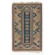 Vintage Geometric Pattern Handmade Turkish Rug with Tribal Style. 4 x 5.8 Ft (120 x 175 cm)