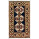 Hand-Knotted Vintage Caucasian Kazak Rug, 100% Wool. 4 x 6.8 Ft (120 x 207 cm)