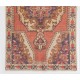 Traditional Handmade Turkish Rug, Mid-Century Oriental Wool Carpet. 4 x 7.2 Ft (123 x 217 cm)