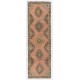 Turkish Runner Rug, Authentic Vintage Handmade Hallway Runner. 4.3 x 13.4 Ft (130 x 407 cm)