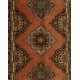 Vintage Turkish Runner Rug, Traditional Handmade Hallway Runner. 4.5 x 11.7 Ft (135 x 355 cm)