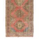 Tribal Style Central Anatolian Corridor Rug, Vintage Handmade Hallway Runner. 4.6 x 12.4 Ft (140 x 375 cm)