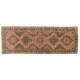 Turkish Runner Rug, Authentic Vintage Handmade Hallway Runner. 4.6 x 12.5 Ft (140 x 380 cm)