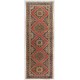 Tribal Style Central Anatolian Corridor Rug, Vintage Handmade Hallway Runner. 4.8 x 12.9 Ft (144 x 392 cm)