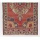Handmade Turkish Cappadocia Old Rug, 100% Wool. 4.9 x 5.6 Ft (148 x 170 cm)