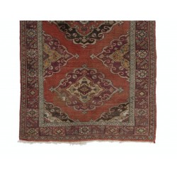 Handmade Turkish Runner Rug for Hallway, Vintage Corridor Carpet. 5 x 13.5 Ft (155 x 410 cm)