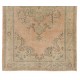 Authentic Vintage Handmade Turkish Area Rug for Living Room Decor. 5.7 x 9.7 Ft (172 x 294 cm)