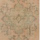 Authentic Vintage Handmade Turkish Area Rug for Living Room Decor. 5.7 x 9.7 Ft (172 x 294 cm)