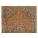 Room Size Handmade Vintage Central Anatolian Rug, 100% Wool.. 5.8 x 9.2 Ft (175 x 280 cm)