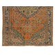 Room Size Handmade Vintage Central Anatolian Rug, 100% Wool.. 5.8 x 9.2 Ft (175 x 280 cm)