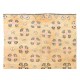 Floral Patterned Vintage Handmade Turkish Oriental Rug, 100% Wool. 6 x 9 Ft (182 x 274 cm)