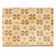 Floral Patterned Vintage Handmade Turkish Oriental Rug, 100% Wool. 6 x 9 Ft (182 x 274 cm)