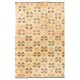 Floral Patterned Vintage Handmade Turkish Oriental Rug, 100% Wool. 6 x 9 Ft (182 x 274 cm)