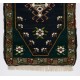 Handmade Doormat (Seat or Cushion Cover), Small Vintage Turkish Rug. 1.5 x 2.5 Ft (43 x 75 cm)