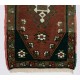 Handmade Doormat (Seat or Cushion Cover), Small Vintage Turkish Rug. 1.5 x 2.6 Ft (43 x 78 cm)