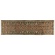 Narrow Antique Turkish Wool Runner Rug, Handmade Hallway Runner. 2.5 x 9.4 Ft (75 x 286 cm)
