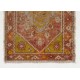 Handmade Vintage Turkish Afyon Dazkiri Accent Rug. 2.8 x 4 Ft (84 x 120 cm)