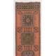 Handmade Turkish Runner Rug for Hallway, Vintage Corridor Carpet. 2.8 x 11.7 Ft (84 x 354 cm)