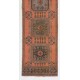Handmade Turkish Runner Rug for Hallway, Vintage Corridor Carpet. 2.8 x 11.7 Ft (84 x 354 cm)