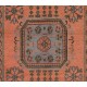Handmade Turkish Runner Rug for Hallway, Vintage Corridor Carpet. 2.8 x 11.7 Ft (84 x 354 cm)
